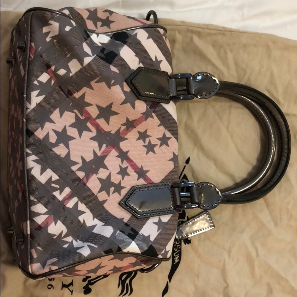 Rare Burberry Supernova Stars Satchel
